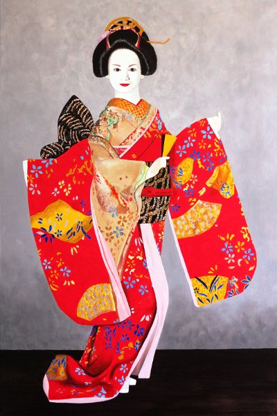 Min Geisha Dukke B,H: 100x150. 